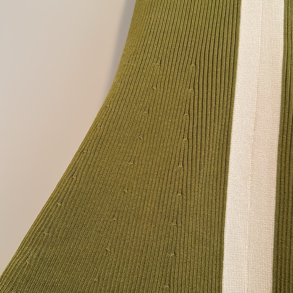 SANDRO Knit Maxi Dress with Front Slit - Picture 7 of 10